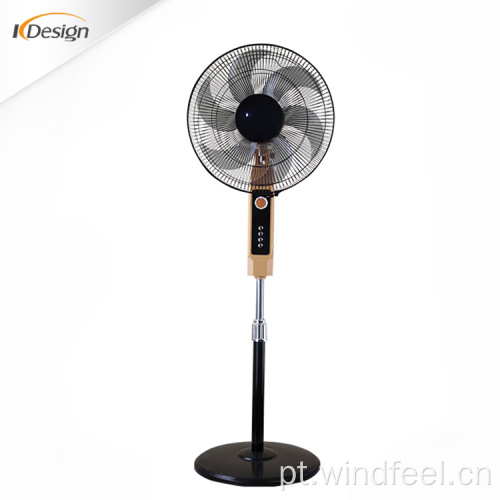 Ventilador de pedestal de material ABS doméstico para serviço pesado Ventiladores de pedestal elétricos baratos de 220-240V